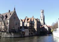 History Trips - Een dag in de Middeleeuwen, Brugge | Brugge, met in de achtergrond het belfort